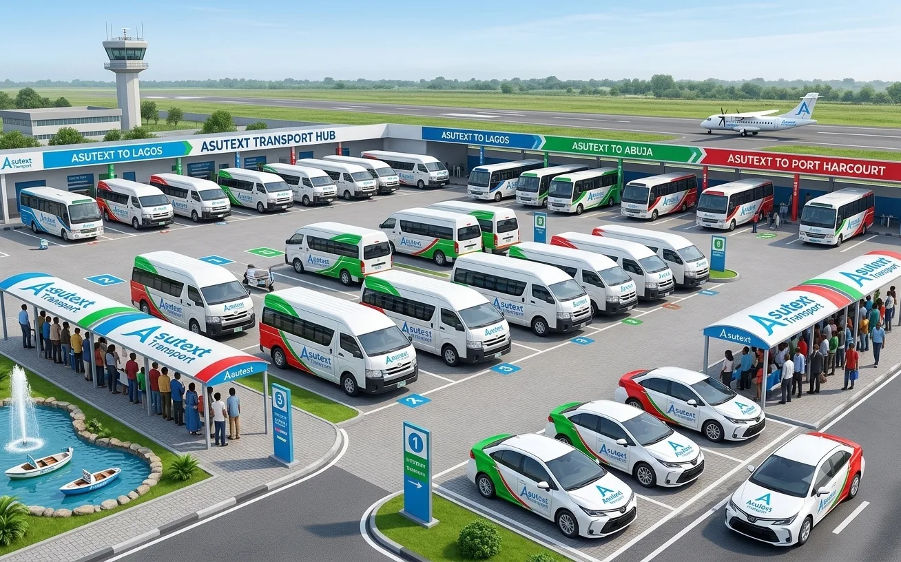 Asutext transport fleet and logistics operations