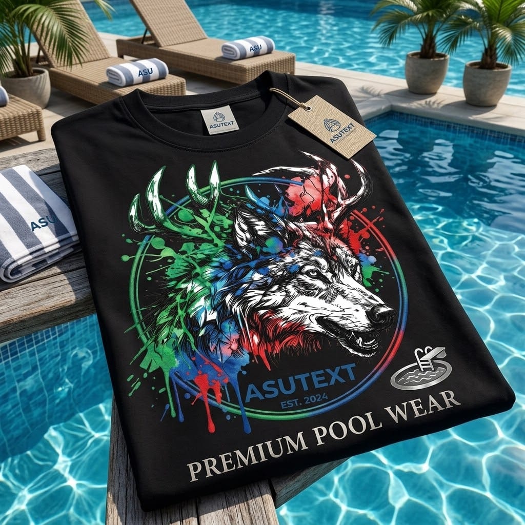 Branded Summer Poolside Graphic Tee